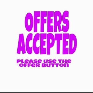 Reasonable offers accepted !